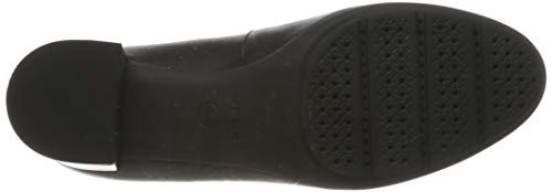 Geox Women's D New Annya Mid A Closed Toe Heels, Black (Black C9997), 4 UK