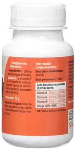 GHF - GHF Higado de Bacalao 110 perlas de 685 mg