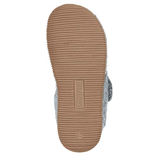 Giesswein Oberstaufen, Zapatillas de Estar por casa Unisex Niños, Gris (Schiefer), 29 EU
