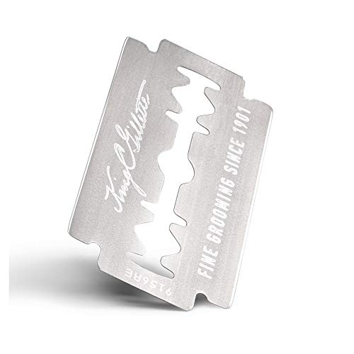 Gillette King C - Cuchillas de recambio para afeitadora de seguridad, paquete de 10 unidades