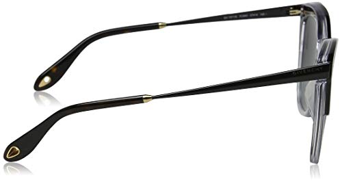 Givenchy GV 7071/S 9O 7C5 Gafas de sol, Negro (Black Crystal/Grey), 57 para Mujer