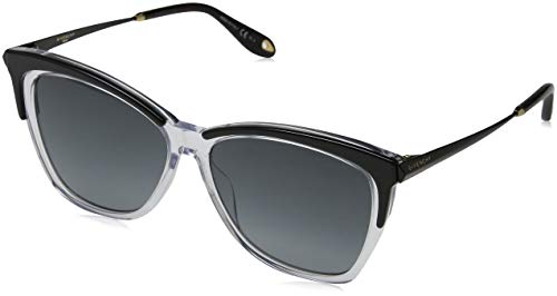 Givenchy GV 7071/S 9O 7C5 Gafas de sol, Negro (Black Crystal/Grey), 57 para Mujer
