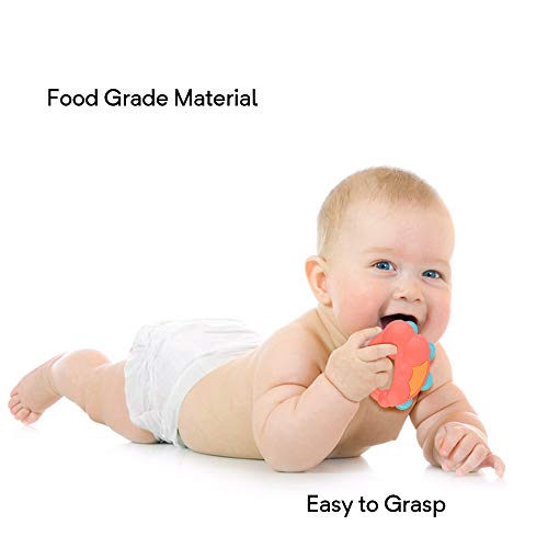 GizmoVine Sonajeros Bebe ,10 Piezas Juguetes Sensoriales para Bebé recién con Caja de Almacenamiento Adecuado para BebéS De 3, 6, 8,9 Meses Sin Desarrollo Temprano