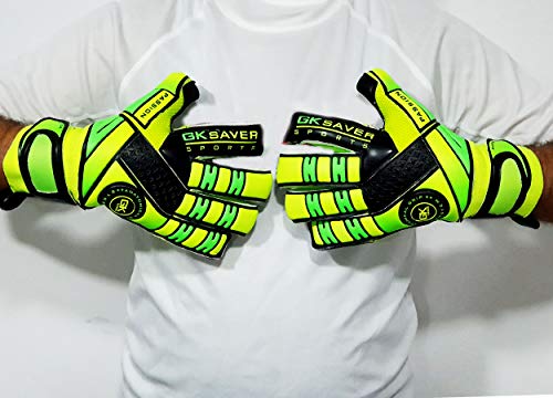 GK Saver Passion PS05 Hybrid Guantes de Portero, SÍ Fingersave NO Personalización, Talla: 11