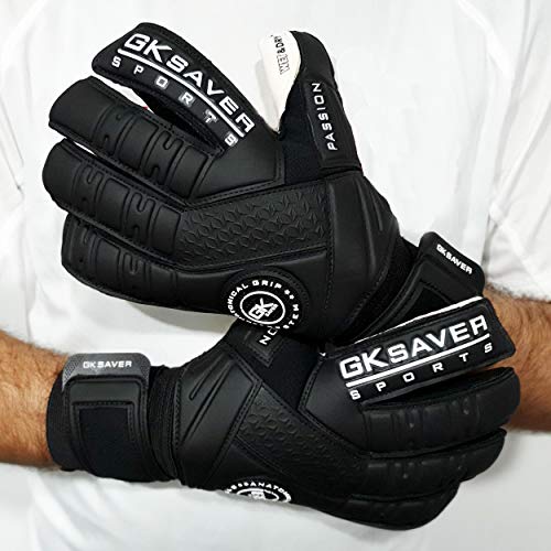 GK Saver Passion PS10 Wet & Dry Guantes de Portero, SÍ Fingersave NO Personalización, 10