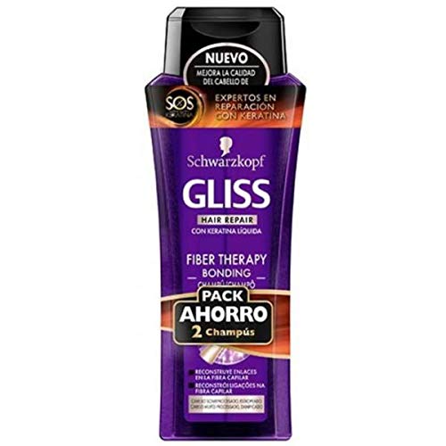 Gliss Gliss Champu 250 Ml.Fiber Therapy Duplo Form.Ahorr - 25 ml