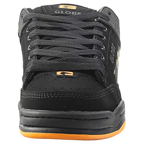 GLOBE Tilt, Zapatillas de Skateboarding para Hombre, Negro (Black/Camo/Orange 20388), 45 EU