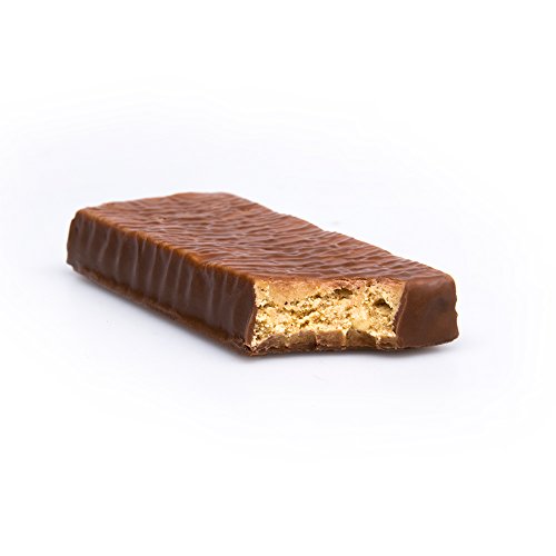 GoMo ENERGY® 38% BARRITAS PROTEÍNA│Programa de aumento de la energía y la pérdida de grasa │1000 mg de maca + L-carnitina y vitaminas B │Fuente de proteína de alta calidad | VANILLA CRISP 18x35g