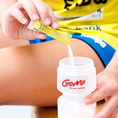 GoMo ENERGY® Bebida de deportes isotónica con una variedad mixta de minerales | Mezcla mineral para más resistencia, fuerza y resistencia │ Huesos y tendones fuertes | MIXED SPORTS LINE 3x4 porciones