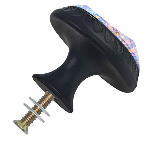 Góndola Barco Y Venecia Pintura Al óleo 4 Piezas Perilla del Cajón del Gabinete,Mango de un Solo Orificio/Tirador de Puerta de Armario,Decoración del Hogar de Gabinete y Decoración del Hogar