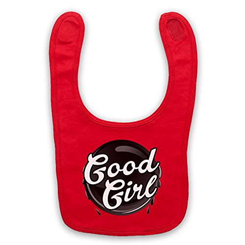 good Girl eslogan Baby latzchen rojo rojo