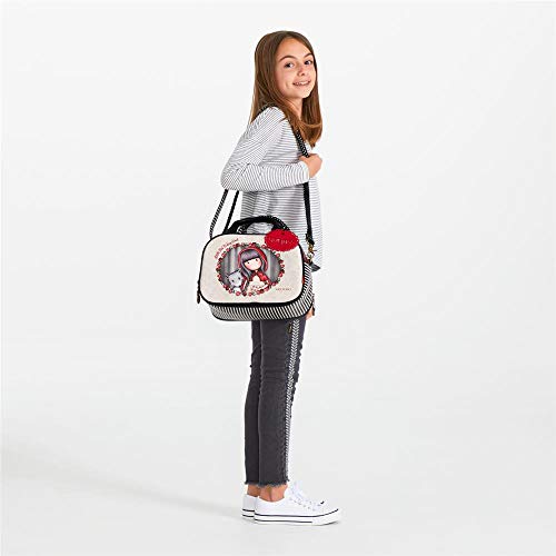 Gorjuss Little Red Riding Hood - Neceser con bandolera, 28 cm, Multicolor