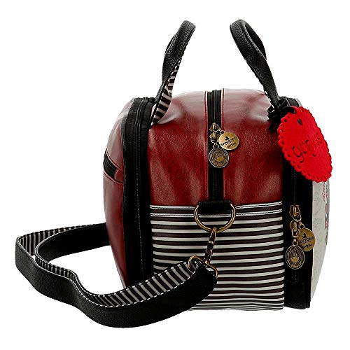 Gorjuss Little Red Riding Hood - Neceser con bandolera, 28 cm, Multicolor