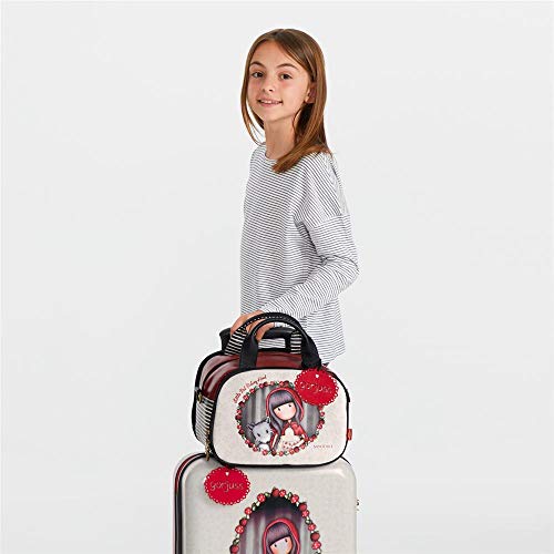Gorjuss Little Red Riding Hood - Neceser con bandolera, 28 cm, Multicolor