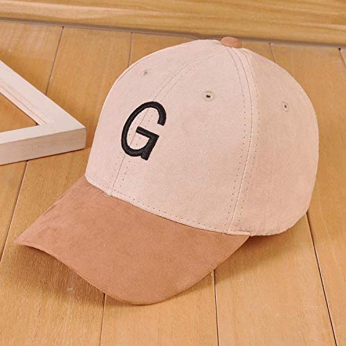 Gorra de Beisbol Snapback Nuevo Algodón De Invierno Deer Velvet Macarons Color Block Gorra De Béisbol Bordado Letras Doblado Hip Hop Gorras Hombres Mujeres Pareja Sombrer