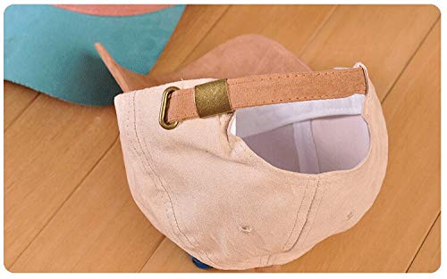 Gorra de Beisbol Snapback Nuevo Algodón De Invierno Deer Velvet Macarons Color Block Gorra De Béisbol Bordado Letras Doblado Hip Hop Gorras Hombres Mujeres Pareja Sombrer