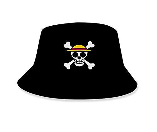 Gorro de Pescador Señoras Sombrero De Una Pieza Sombrero De Pescador, Anime Niños Sombrero De Cuenca Pareja Tendencia Sombrero De Sol SL