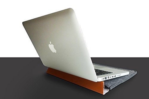 Gosh M54 -  flip-funda de piel con soporte para MacBook por (33 cm (33,02 cm))