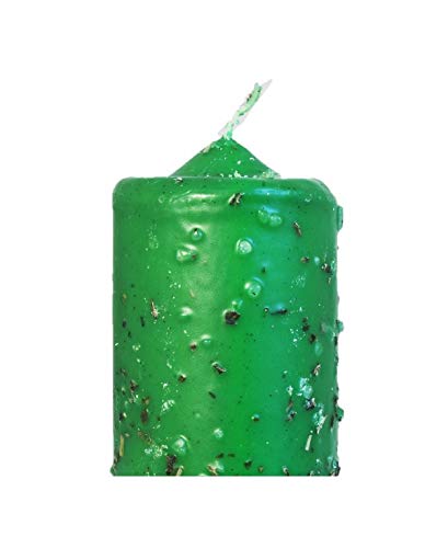 GOSHOPPING Velón herboreo ruda y Sal 16CM, Herboreo ruda y Sal es un Potente velón con Las Mezclas para Conseguir una Profunda Limpieza