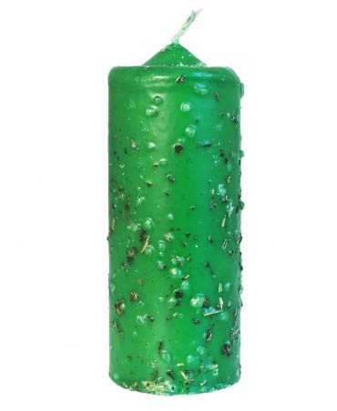 GOSHOPPING Velón herboreo ruda y Sal 16CM, Herboreo ruda y Sal es un Potente velón con Las Mezclas para Conseguir una Profunda Limpieza