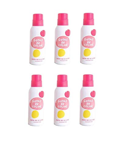 GOTAS DE COLOR by Agatha Ruiz de la Prada Desodorante Spray Mujer 150 ml. Pack of 6