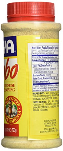 Goya Adobo All Purpose Seasoning With Pepper (28oz Bottle)