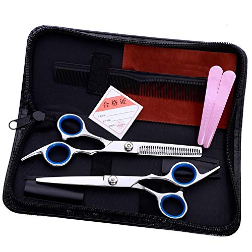 GOYAN Exclusivo Peluqueria Profesional, Tijeras De Peluquería para Entresacar El Cabello,para Peluquería, Salón, Hogar, Tijeras para Hombres Y Mujeres