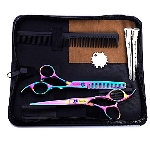 GOYAN Tijeras Peluquería Set,prácticas Y Duraderas, Cómodas Y Fáciles De Usar, Tijeras Profesionales para El Pelo