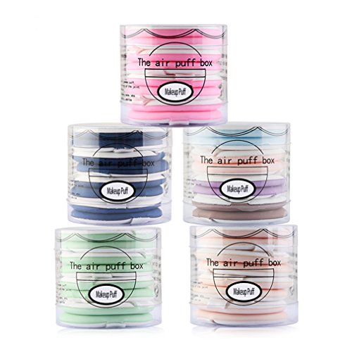 Gracelaza set de 8 aire esponjas para aplicar maquillaje - Ideal maquillaje fundación puff para corrector, polvo, crema y colorete - Hipoalergénicas e inodoras #3