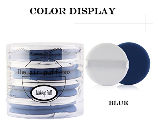 Gracelaza set de 8 aire esponjas para aplicar maquillaje - Ideal maquillaje fundación puff para corrector, polvo, crema y colorete - Hipoalergénicas e inodoras #3