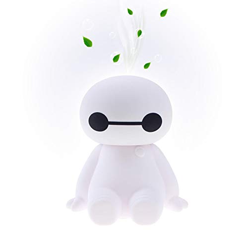 Grandwill Humidificador Aromaterapia Ultrasónico, Difusor de Aceites Esenciales 120ml, Ultra silencioso con luz Nocturna USB pequeño para el hogar, habitación de bebé, Oficina (Blanco)