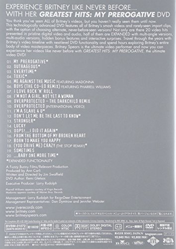 Greatest Hits: My Prerogative [Alemania] [DVD]