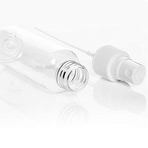 Gresunny 10 Piezas 100ml Botellas de Spray vacias Bote Spray Niebla Fina Botella pulverizador plastico con embudos Recargables Botella atomizador de Viaje portátil para Alcohol Perfume cosméticos