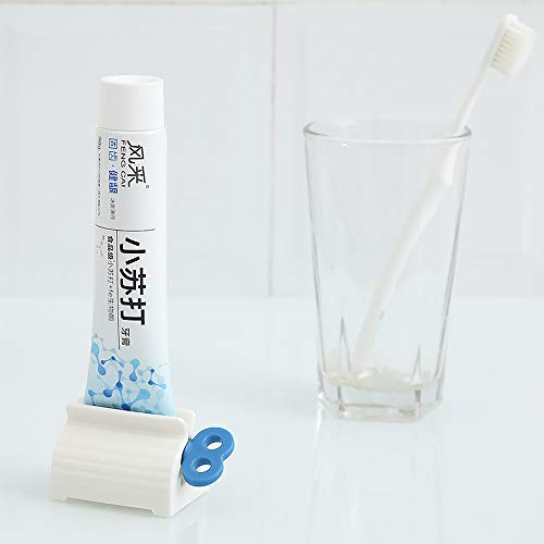 Gresunny 4pcs exprimidor de tubos apretadores de tubos metálico exprimidors de pasta de dientes rodante dispensador de pasta de dental manual para cosméticos cabello tinte crema manos peluquería