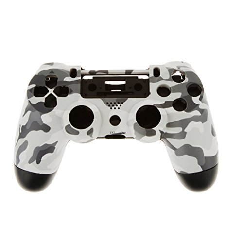 Gris Negro Shell de Reemplazo Completo Kit Mod para el PS4 Controlador