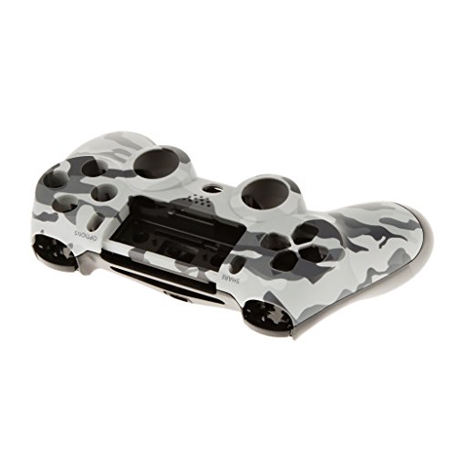 Gris Negro Shell de Reemplazo Completo Kit Mod para el PS4 Controlador