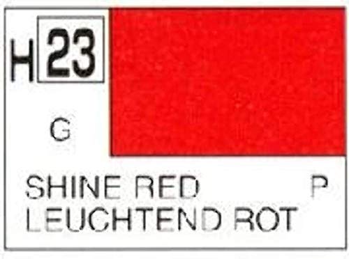 GSI Creos Aqueous Mr Hobby Color Acrylic H23 Shine Red Model Kit Paint 10ml