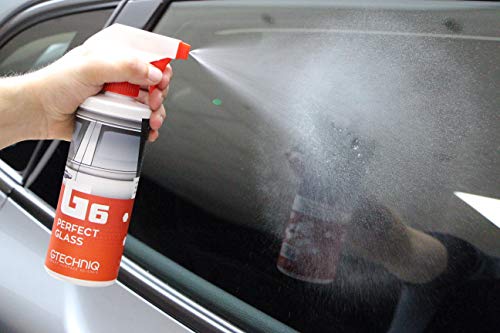 Gtechniq G6 Perfect Glass 500 ml-Limpiador de vidrio sin manchas,limpia cualquier superficie de cristal,sin disolventes y fragancia,ingredientes de alto rendimiento no deja manchas ni rayas