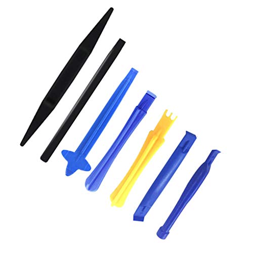 Guangcailun 21pcs Reparación El teléfono Celular Kit Antideslizante Teléfono de Herramienta del Destornillador reparan el Reloj del teléfono móvil Conjunto de Destornilladores Color al Azar