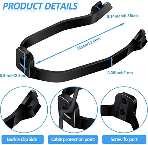 Guardabarros trasero negro con soporte, repuesto guardabarros trasero para Xiaomi M365/M365 Pro Scooter eléctrico y modelos Simili/Uguali Skateboard Kit de reparación y sustitución