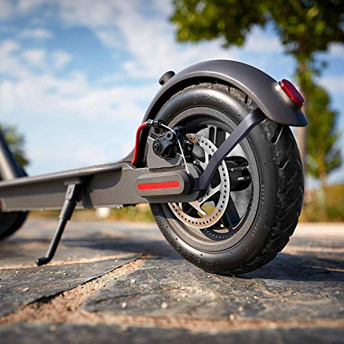 Guardabarros trasero negro con soporte, repuesto guardabarros trasero para Xiaomi M365/M365 Pro Scooter eléctrico y modelos Simili/Uguali Skateboard Kit de reparación y sustitución