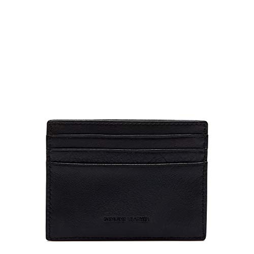 Guess SM2420LEA25 Tarjetero de bolsillo Hombre negro UNICA