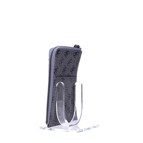 Guess SM2568POL49 - Tarjetero para hombre gris Talla única