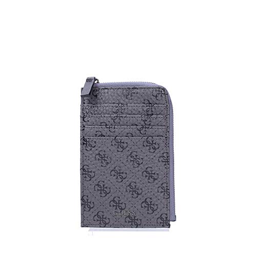 Guess SM2568POL49 - Tarjetero para hombre gris Talla única