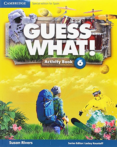 Guess What Special Edition for Spain Level 6 Activity Book with Guess What You Can Do at Home & Online Interactive Activities - Pack de 3 libros - 9788490361122