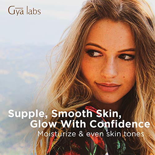 Gya Labs aceite de semilla de zanahoria orgánico de para el crecimiento del cabello y la piel - Hidratante 100% puro, sin refinar y prensado en frío para cabello seco, piel y protección UV (30 ml)