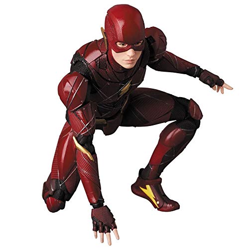 GYH Personajes de Anime Europeos y Americanos Marvel Hero Flash Hombre Manos y pies Pueden Mover Figuras de Juguete Muñeca Juguetes para niños 14 cm (#)''