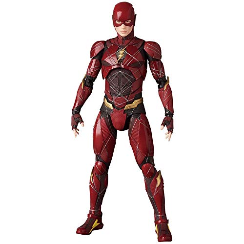 GYH Personajes de Anime Europeos y Americanos Marvel Hero Flash Hombre Manos y pies Pueden Mover Figuras de Juguete Muñeca Juguetes para niños 14 cm (#)''