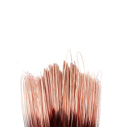 GYLL Imán de Alambre de Cobre Bobina de Alambre Bobinado de imán esmaltado en Rojo ampliamente Utilizado para transformadores Inductores,Dia 1.2mm