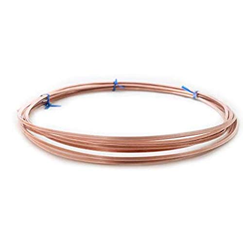 GYLL Imán de Alambre de Cobre Bobina de Alambre Bobinado de imán esmaltado en Rojo ampliamente Utilizado para transformadores Inductores,Dia 1.2mm